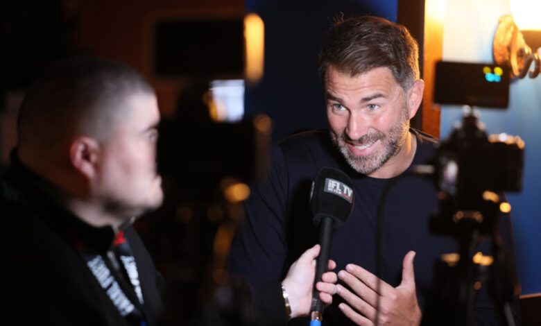 Brian Norman Sr. Questions Eddie Hearn's Push For Jaron Ennis Unification Fight Before Jin Sasaki Defense 1 Eddie hearn983