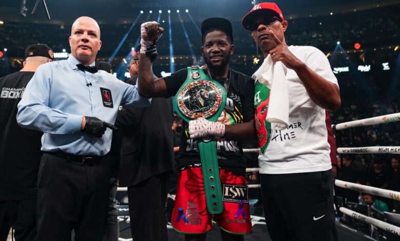 "Stop Hiding!" Lubin Tells Murtazaliev After TKO Win 1 Jesus Ramos vs Erickson Lubin 09.30.233 boxing photo
