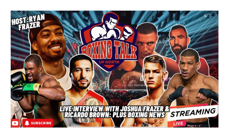 🥊LIVE: Joshua Frazer & Ricardo Brown Talk Big Fights & Future Plans | Boxing Talk Up North 1 ep cover 20241026 121001 e0b22e23dfabb774a8c56c7115074933