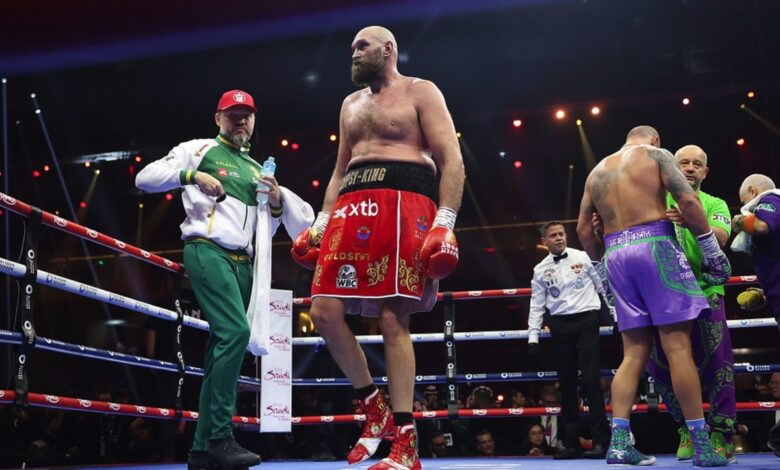 Tyson Fury's Condition Stirs Hope For Joshua Bout 1 usyk win fury8
